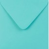 6" x 6" Turquoise Envelopes x 25 Pack. 100gsm Weight.