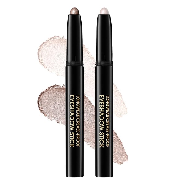 CHIFURE Eyeshadow Stick, Shimmer and Matte Cream Eye Shadow Brightener