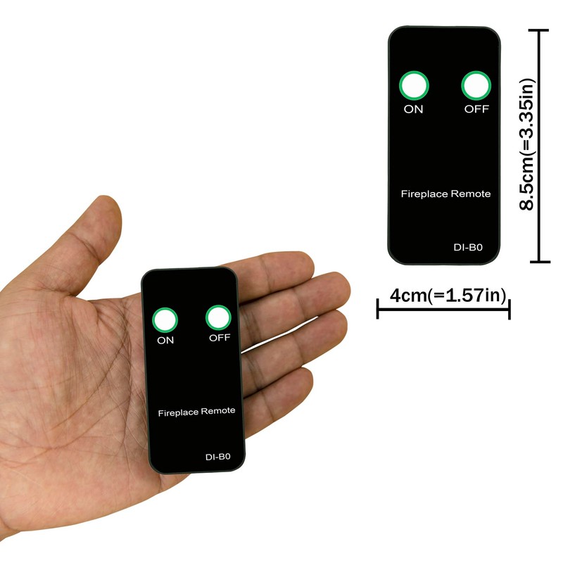 Replacement for Dimplex Fireplace Heater Remote Control 47-1010-T