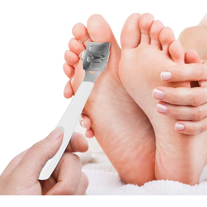 Pedicure Kit, Heel Scraper, Chicken Razor, Foot File Scrubber Rasp