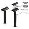 Aluminum Series - Double Edge Safety Razor (Deep Black)