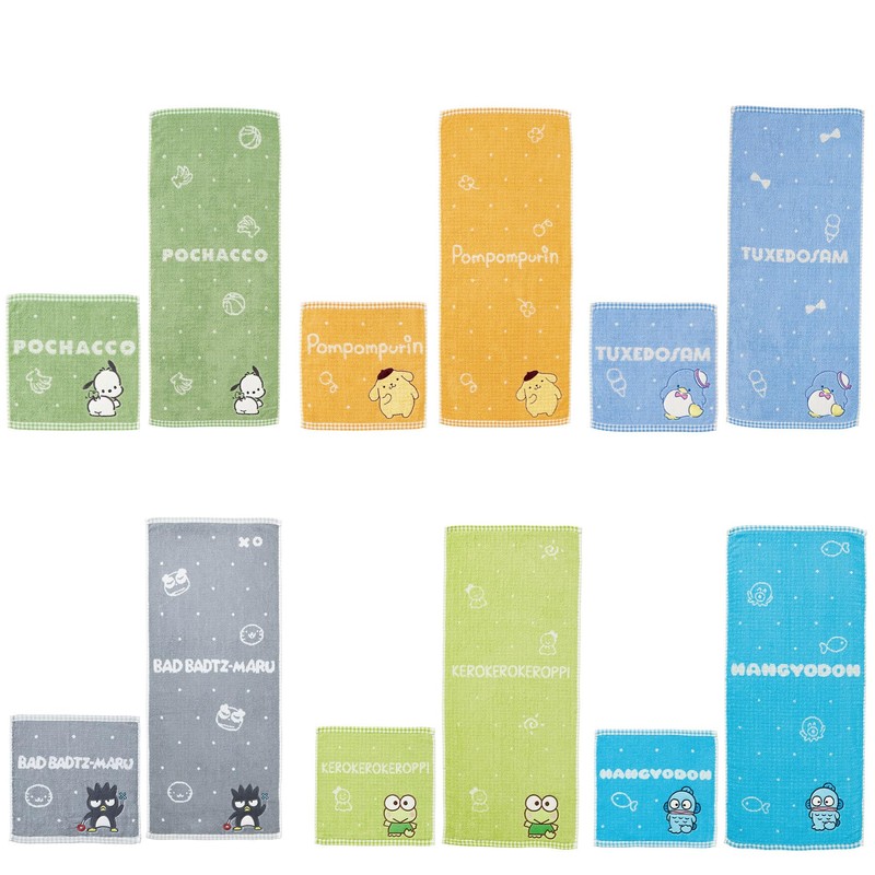 Marushin 3005061000 Carry Towel Hand Towel Sanrio Cinnamoroll, Cute Candy