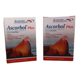 Ascorbol Plus De 100 Tabletas 2 Pzas