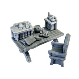 Tabletop Miniatures Set: Dark Magister Desk (UNPAINTED)