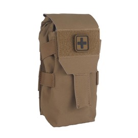 Micro Trauma Pouch, Tactical Medical IFAK Kit MOLLE Med Pouch with Attachment System, Rapid Deploy First Aid Aid (Empty) Pouch