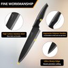 E-far Knife Set with Block, 15 Pieces Kitchen Knife Block