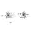 Boma Jewelry Sterling Silver Dove Bird Stud Earrings