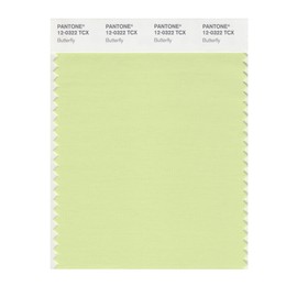 PANTONE Smart 12-0322X Color Swatch Card, Butterfly