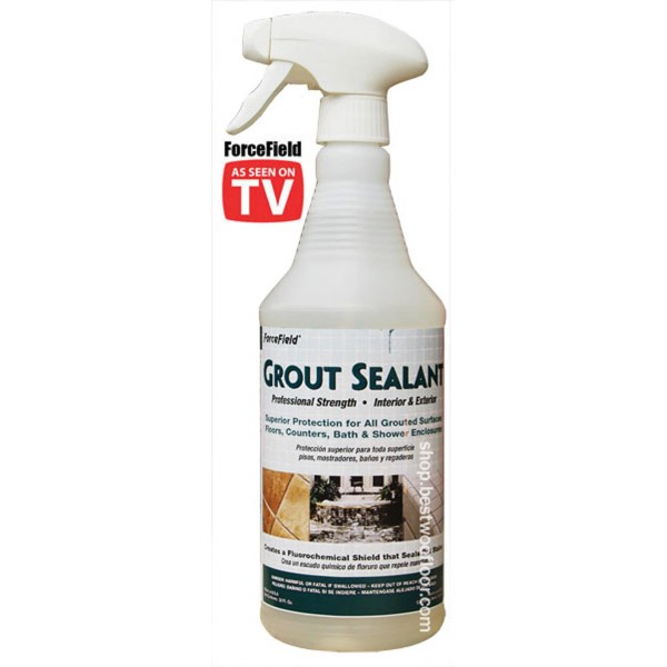 ForceField Tile Grout Sealant 32 oz - Interior & Exterior