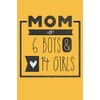 MOM of 6 BOYS & 14 GIRLS: Perfect Notebook /