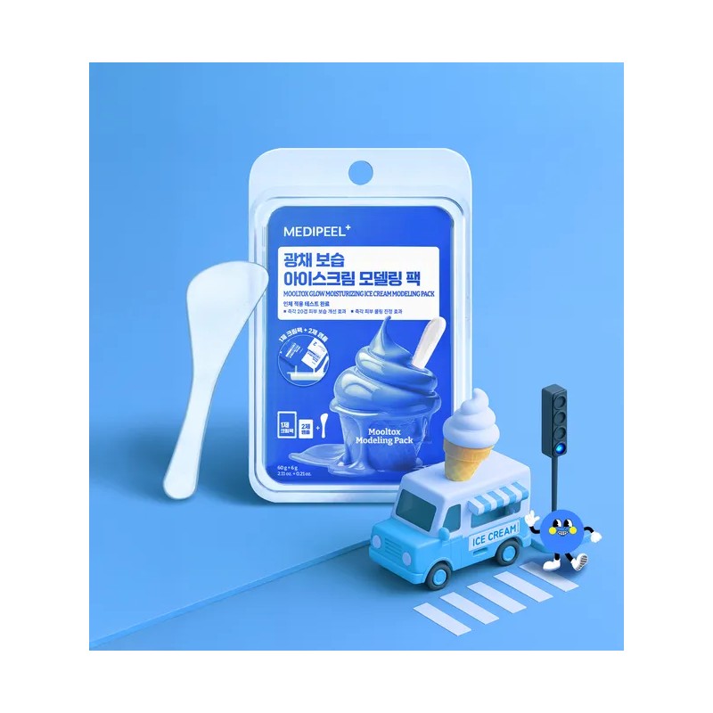 메디필 MEDIPEEL Water Tox Glowing Moisturizing Ice Cream Modeling Pack