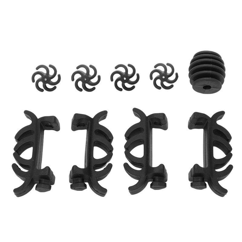 Rubber Shock Absorption Set Bow String Piece Dampening Stabilizer for