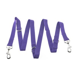 Maximum Pet Products Police style Purple dog training lead 6ft Multiple colours 6ft/1.8m