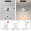 INAOSN Modern LED Island Lights, 3300k-6500K Dimmable Pool Table Light