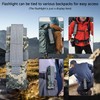 Weoxi Tactical Flashlight Holster, Flashlight Holder Molle Torch Nylon Pouch