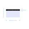 Gialer 100 Packs SLE4442 Chip Contact IC Card with 5/16inch