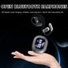 WJBCNEENT Open Ear Earbud Wireless Bluetooth 5.4 Earbuds,Intelligent Touch Screen