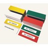 Magnetic Labels 30 x 100 mm, Yellow, Pack of 50