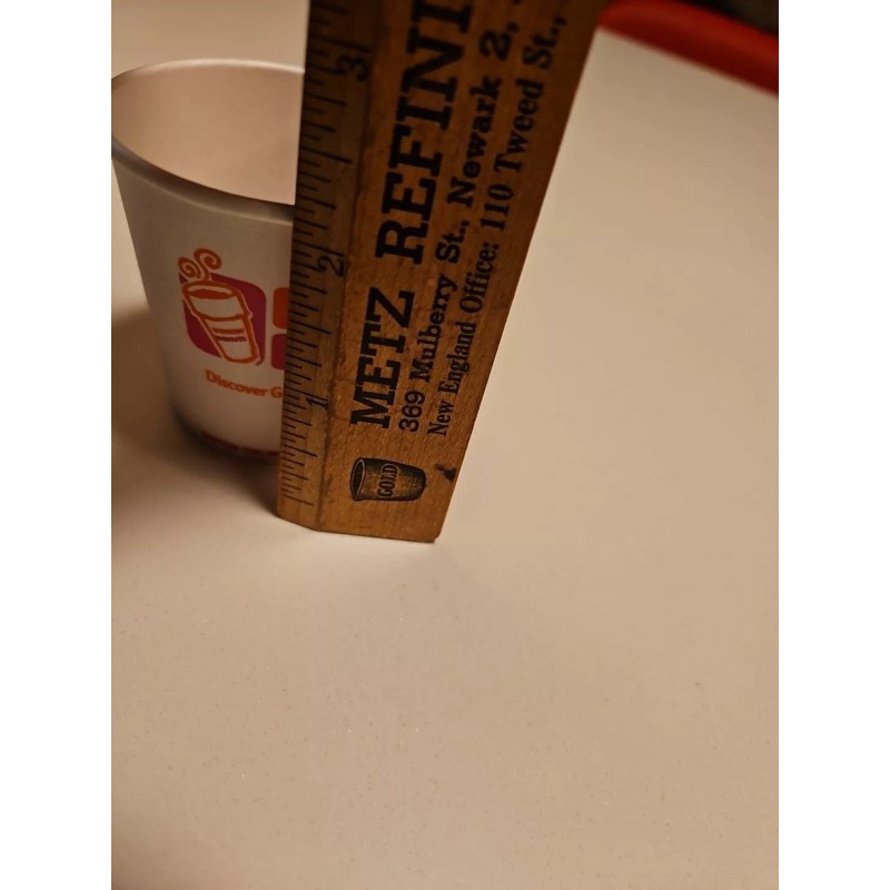 Dunkin' Donuts ONE Dunkin Donuts 4OZ White Paper Store Coffee