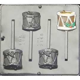 Candy Molds N More Drum Chocolate Candy Mold Christmas 2165