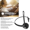 Trucker Bluetooth Headset, Single Ear Telephone Headset with Noise Cancelling