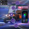 Roykaw Golf Cart Underglow LED Lights Strip Kit Underbody Neon