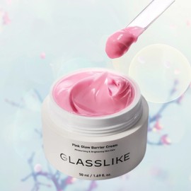 LG Prael Olive Young LG Prael Glass Like Pink Glow Barrier Cream 50ml / 올리브영 엘지프라엘 글래스라이크 핑크 글로우 베리어 크림 50ml