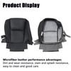 SecosAutoparts Front Driver Side Bottom Perforated Microfiber Leather Replacement Seat