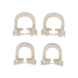 Abrazadera de Matrices Dentales, Fijación Abrazadera de Presa Dental Limpieza a Alta Temperatura Marrón 4 Piezas Separación Reducción de Infecciones para Cirugía Dental