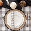 DII Buffalo Check Collection Classic Farmhouse Tablecloth 60x84 Grey and
