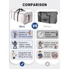 HOMESURE Heavy Duty Moving Bags - 8 Pack Water-Resistant Storage