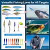 Fishing Tackle Box with Fishing Lures,Fishing Gifts for Men