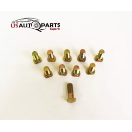 OSAKA Set of 10, Wheel Lug Stud-Stud Replacement for 86-88 Suzuki Samurai
