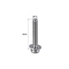 sourcing map M2.5 x 16mm Stainless Steel Phillips Pan Head
