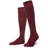 Mysocks Knee High Socks Men Womens Girls Cotton Seamless Toe