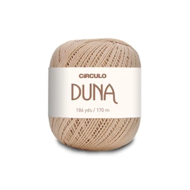 Círculo Duna - Hilo Duna - 186 yardas, 3.5 onzas - Hilo DK Peinado ligero, 100% algodón virgen brasileño mercerizado, perfecto para tejer y ganchillo (paquete de 1 bola) (7650)