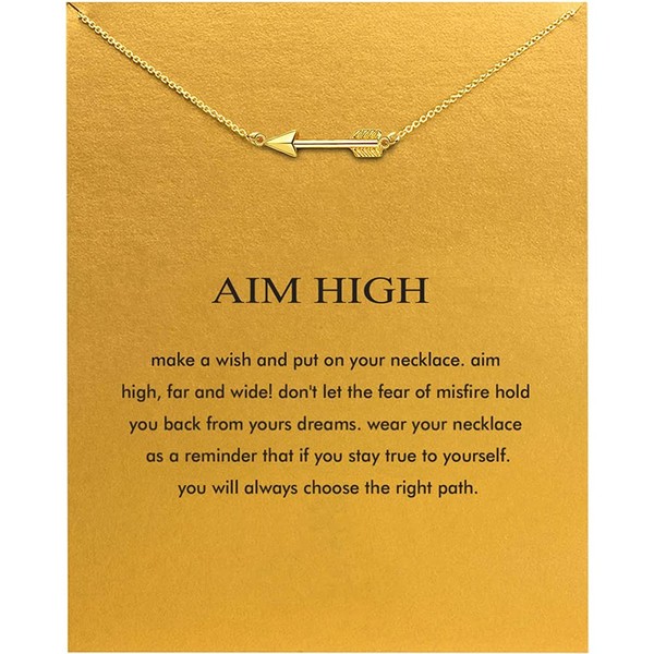 upeilxd Nachrichtenkarte Gold Lotus Blume Anhänger Halskette Freundschaft Schmetterling Sonne