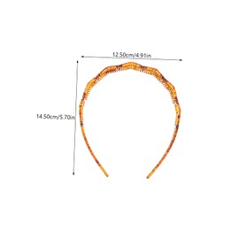 Mikinona Hollow-out Heart Hairbands for Women 3pcs Chic Face Washing Headbands Teeth for Spa Makeup and Daily Use