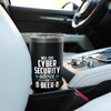 Cybersecurity Funny Beer Computer Professional Engineer Stainless Steel Insulated Tumbler