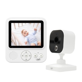 PNI Video Baby Monitor BM280 2.8 inch screen wireless 2.4 GHz, temperature sensor, VOX, night vision, zoom function, lullabies