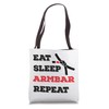 Vintage BJJ Eat Sleep Armbar Repeat Grappling Jiu Jitsu Tote