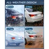 Nilight Taillight Assembly Compatible with 2008 2009 2010 2011 2012