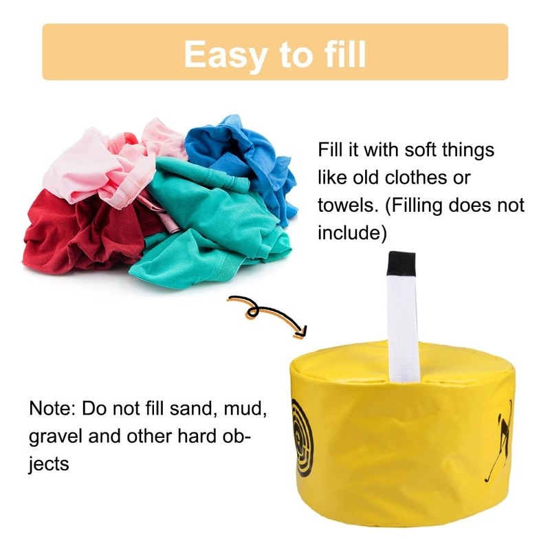 MiOYOOW Impact Bags, Hitting Bag Portable Training Swing Tool for