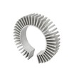 CHANCS Circular Sunflower Radiator Outer Diameter 99mm Bore 60mm Aluminum