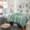 DormCo Solid Iceberg Green Twin XL Comforter