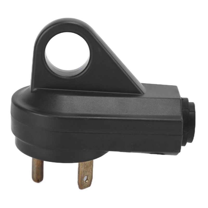 30A Male Plug Electrical Adapter with Ergonomic Grip Handle for