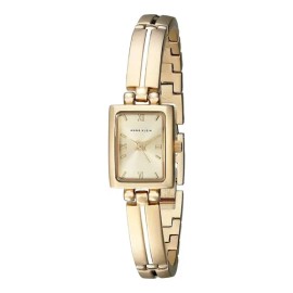 Reloj Anne Klein para Mujer, Cuarzo con Carátula Champagne y Brazalete Ajustable Dorado