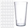 Carlisle 522007 Stackable Shatter-Resistant Plastic Tumbler, 20 oz., Clear (Pack