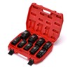MIXPOWER 9PCS 1"Drive Impact Deep Socket Set, 6 Point, 1"