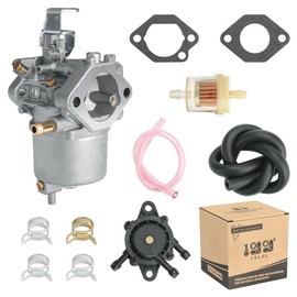 10L0L Golf Cart Carburetor Fuel Pump Kit for 1998-UP Club Car DS Precedent Turf Carryall FE290 Kawasaki Engines Carb 101805601 101905601 17561 1016438 1016439 1016440 1016441 1016478